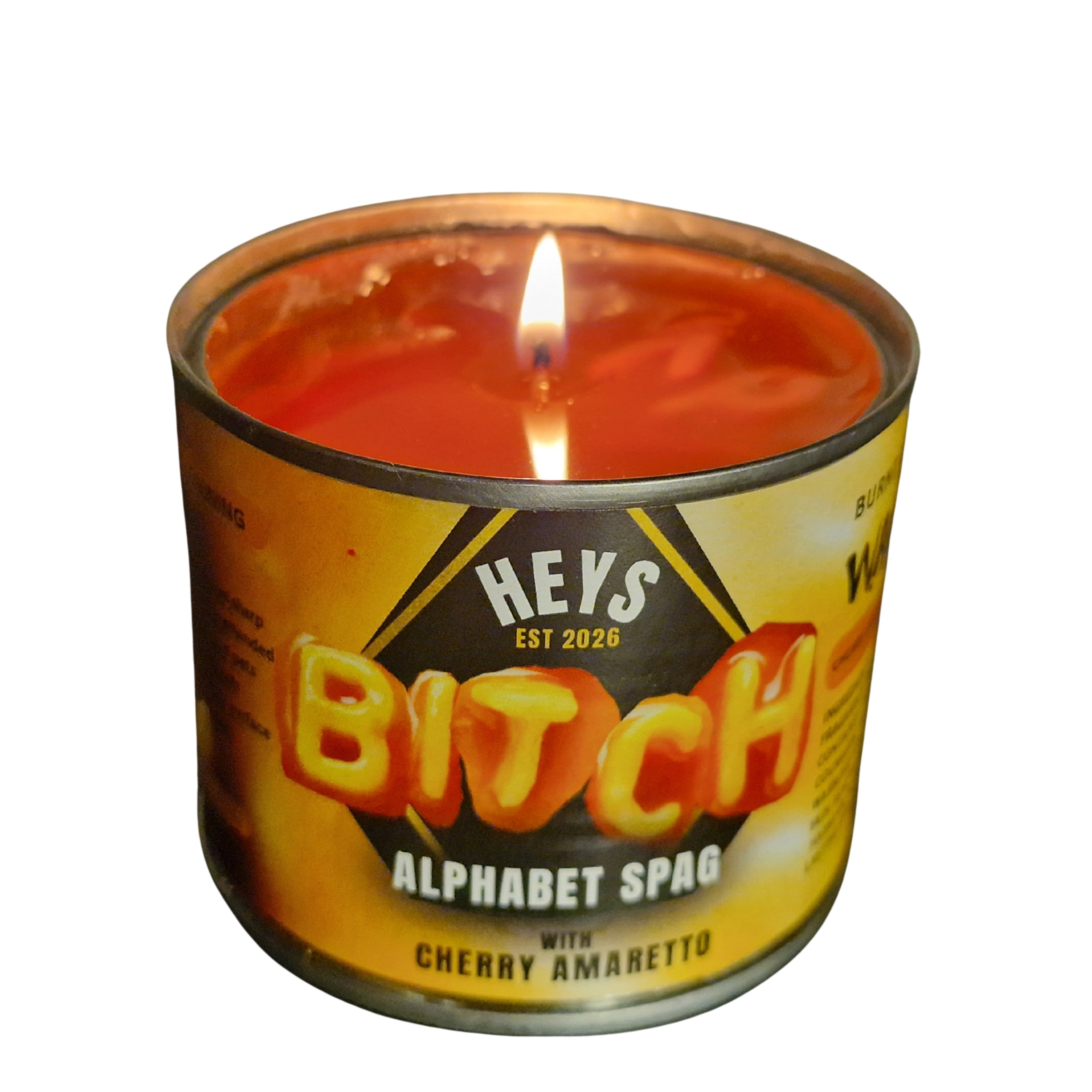 'Bitch' Alphabet Spag Scented Candle