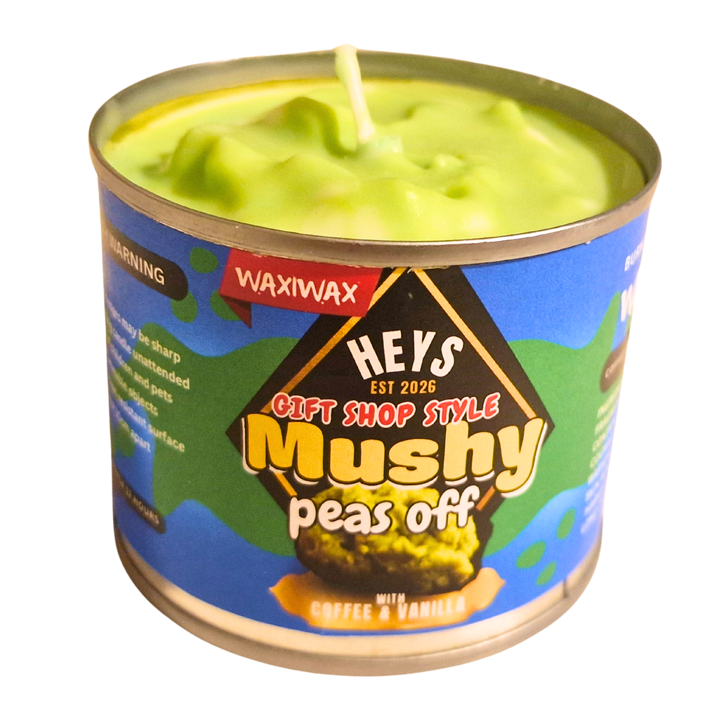 'Peas Off' Scented Candle