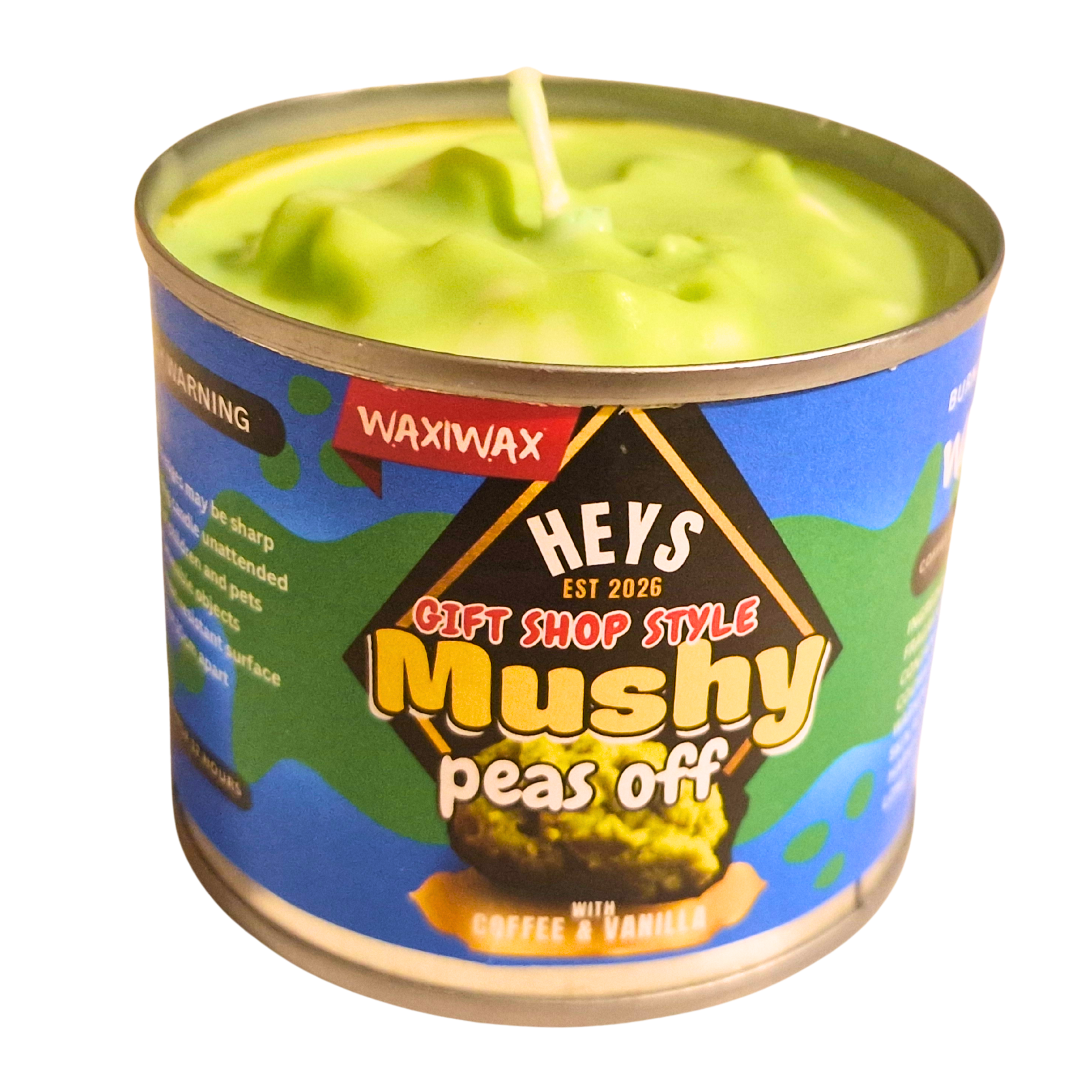 'Peas Off' Scented Candle